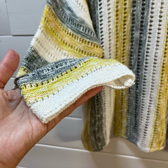 RD STYLE - Chandail léger à rayures ajourées - Taille M - Picture 4 of 7